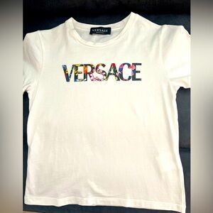 Versace Floral Graphic Tee